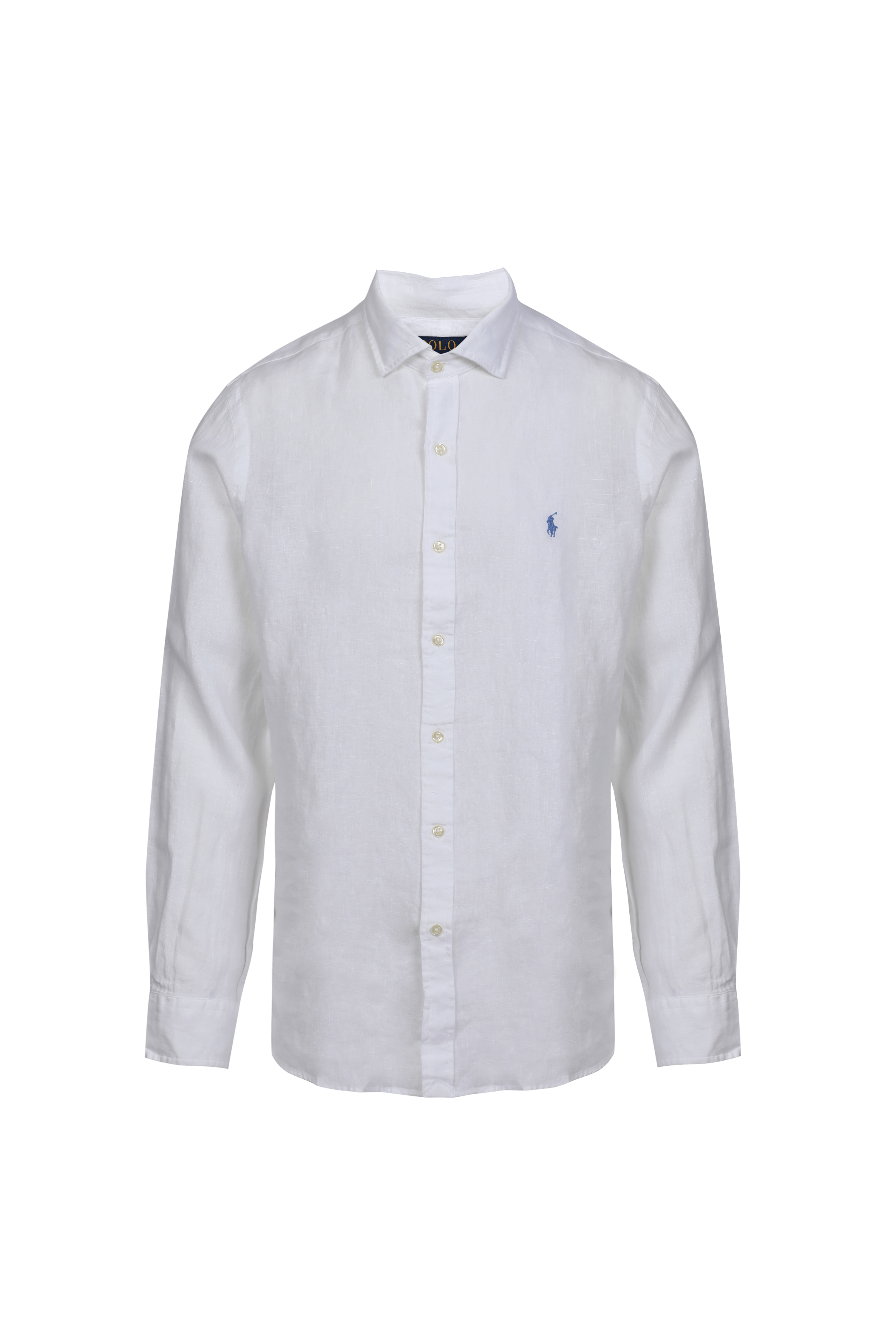 mens white polo button down