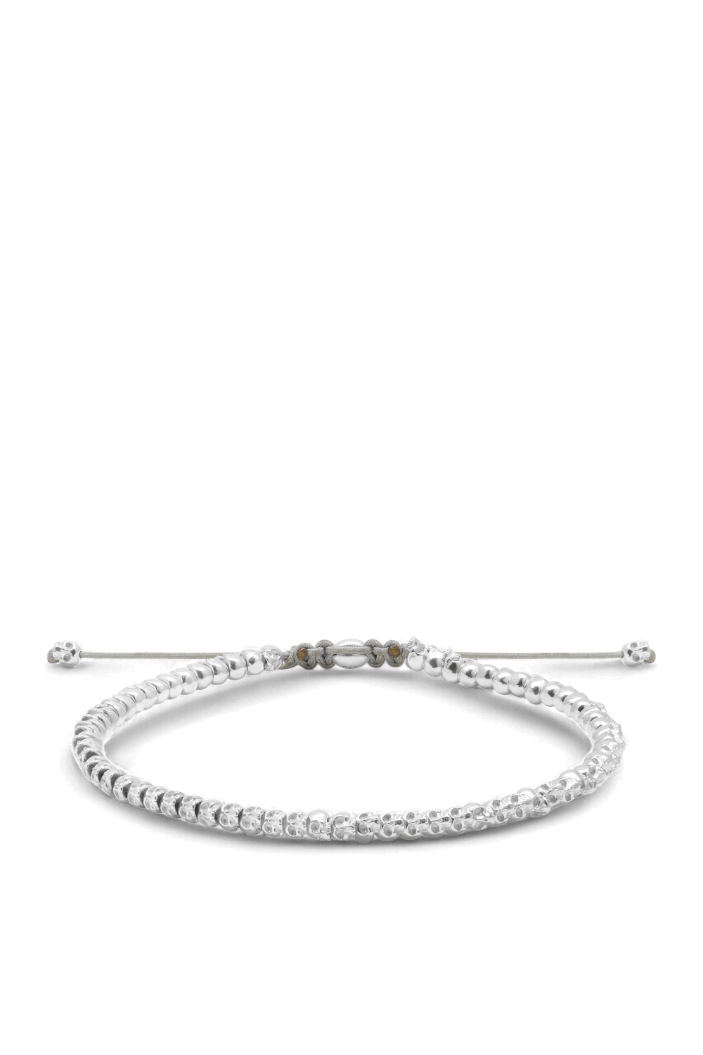 תמונה קידמית של צמיד כסף סטרלינג 925