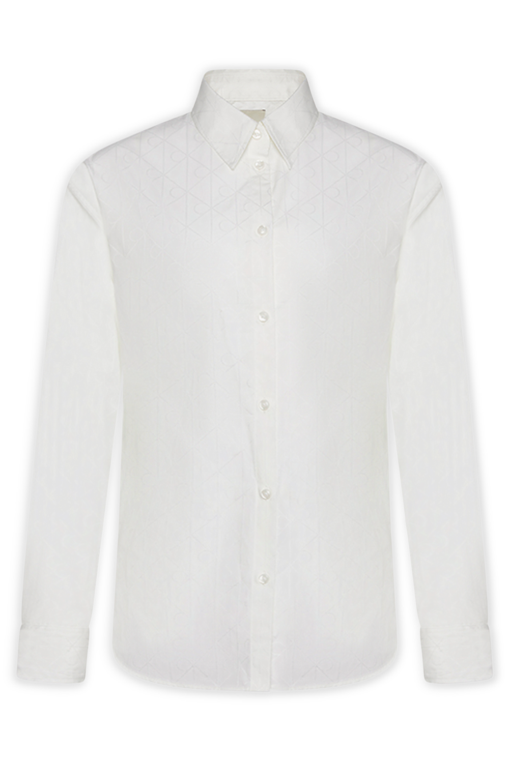 תמונה קידמית של חולצת כפתורים