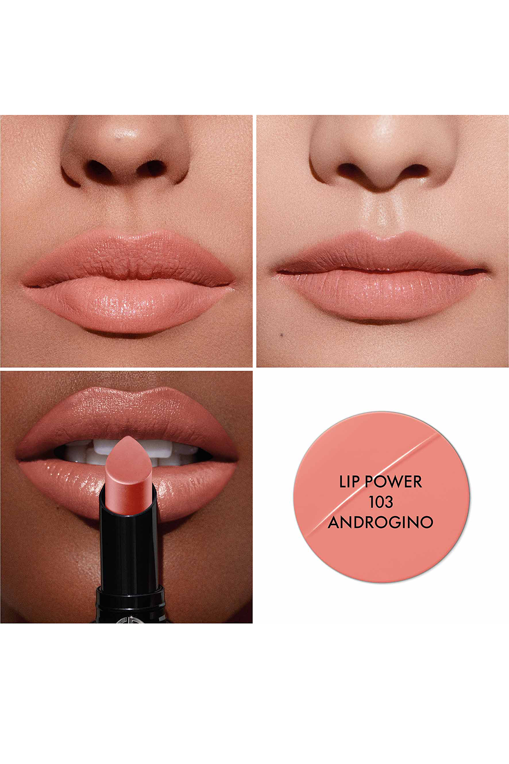 תמונה אחורית של שפתון עמיד ליפ פוואר 103