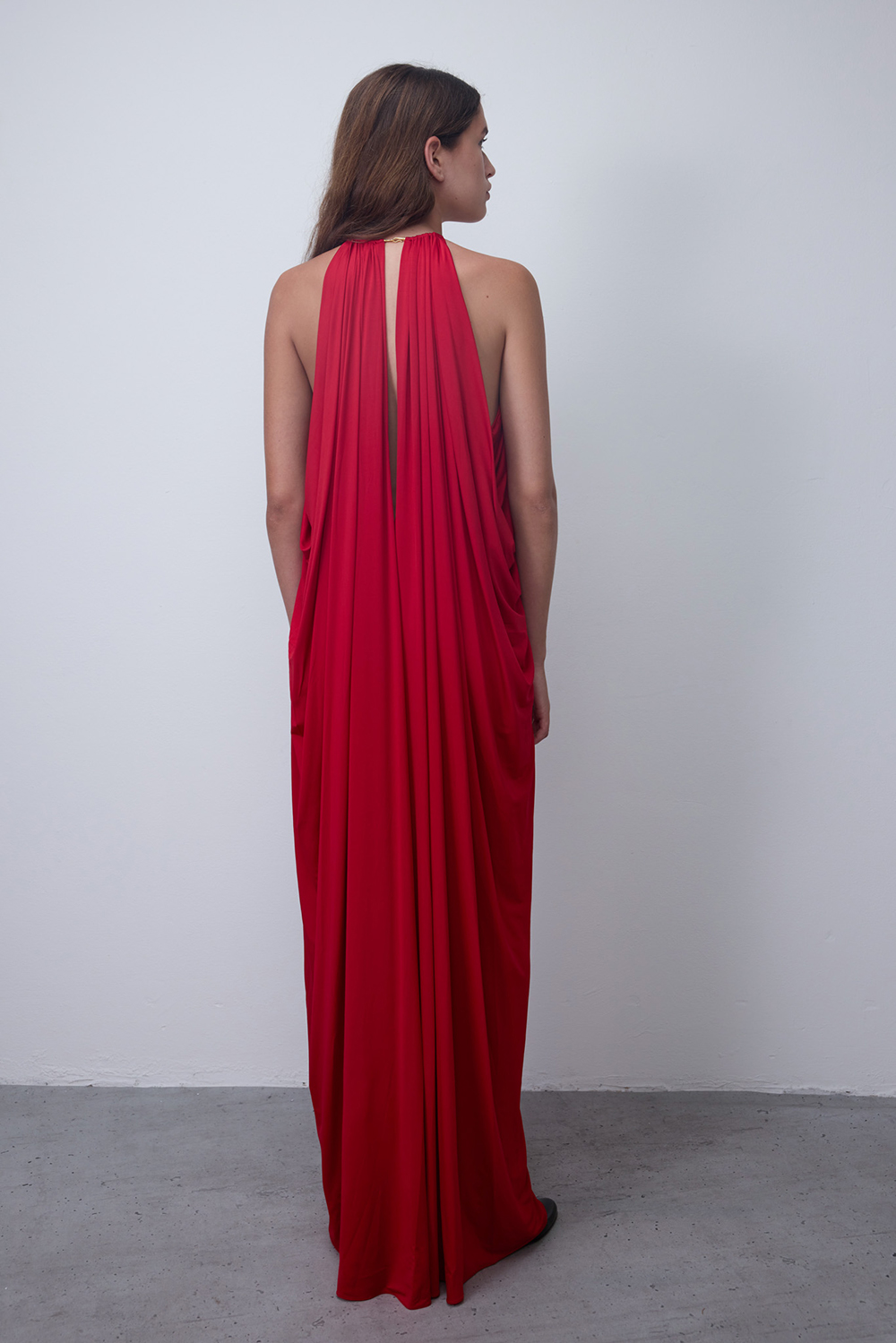 תמונת דוגמן אחורית של שמלת לוסיאנה