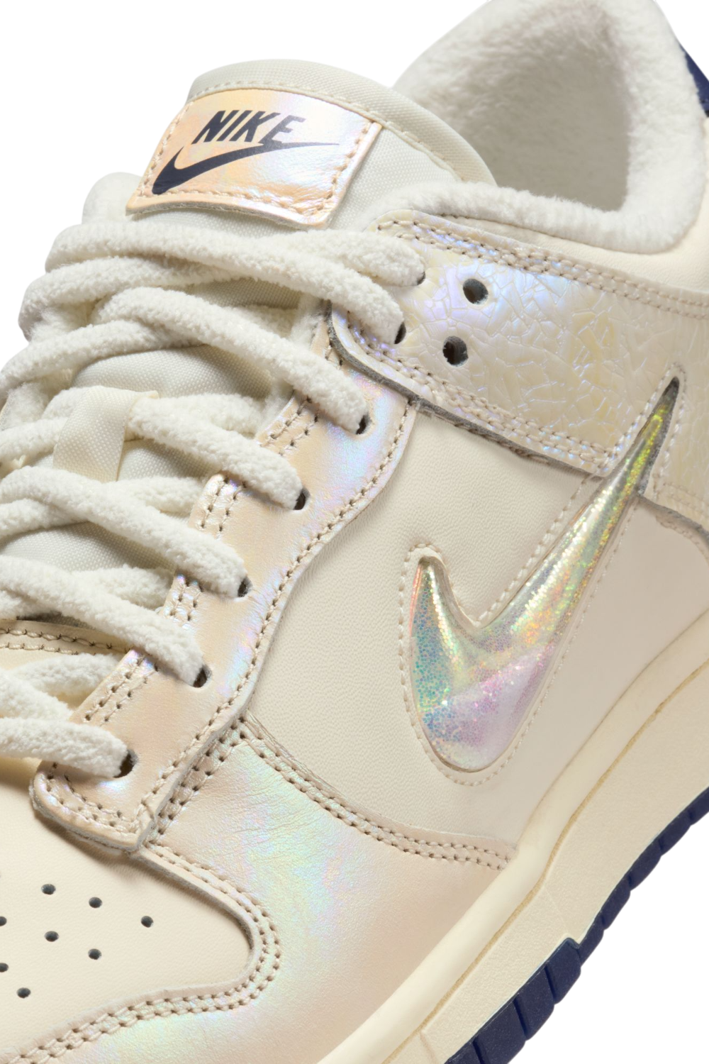 תמונת פנים של נעלי סניקרס דאנק