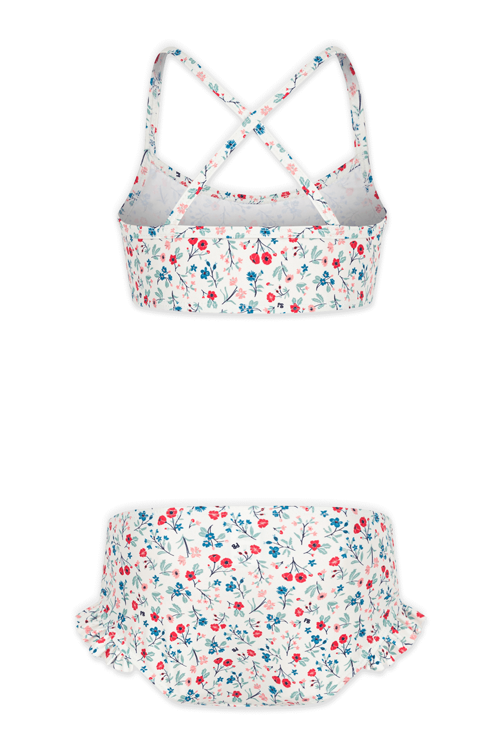 תמונה אחורית של בגד ים ביקיני - גילאי 3-5 שנים