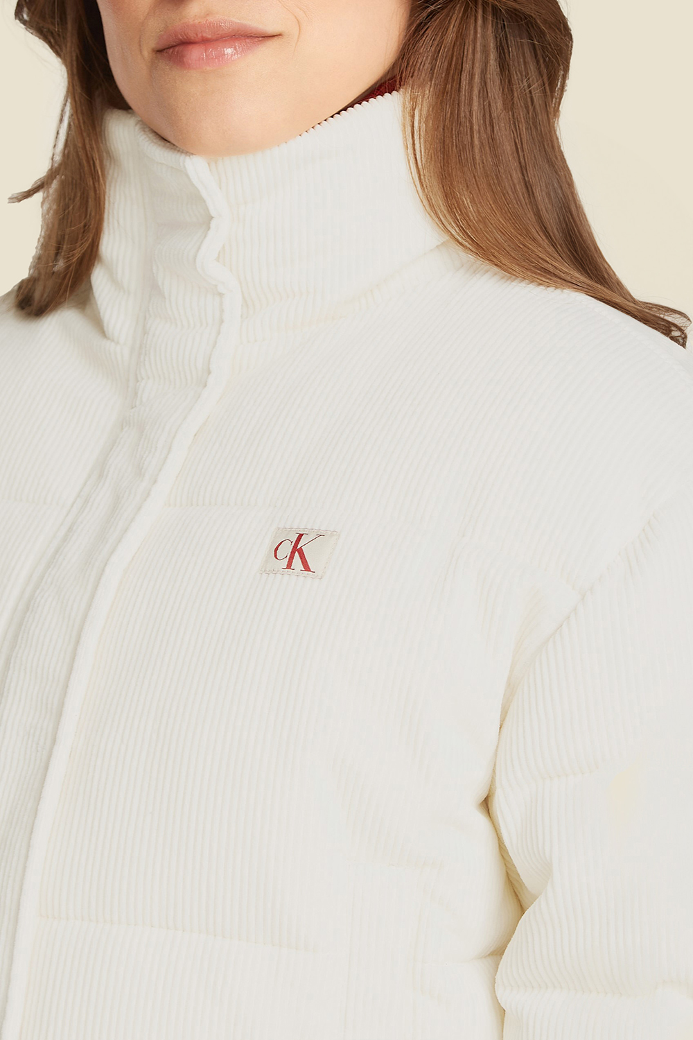 תמונת תקריב דוגמן של מעיל פאפר קורדרוי