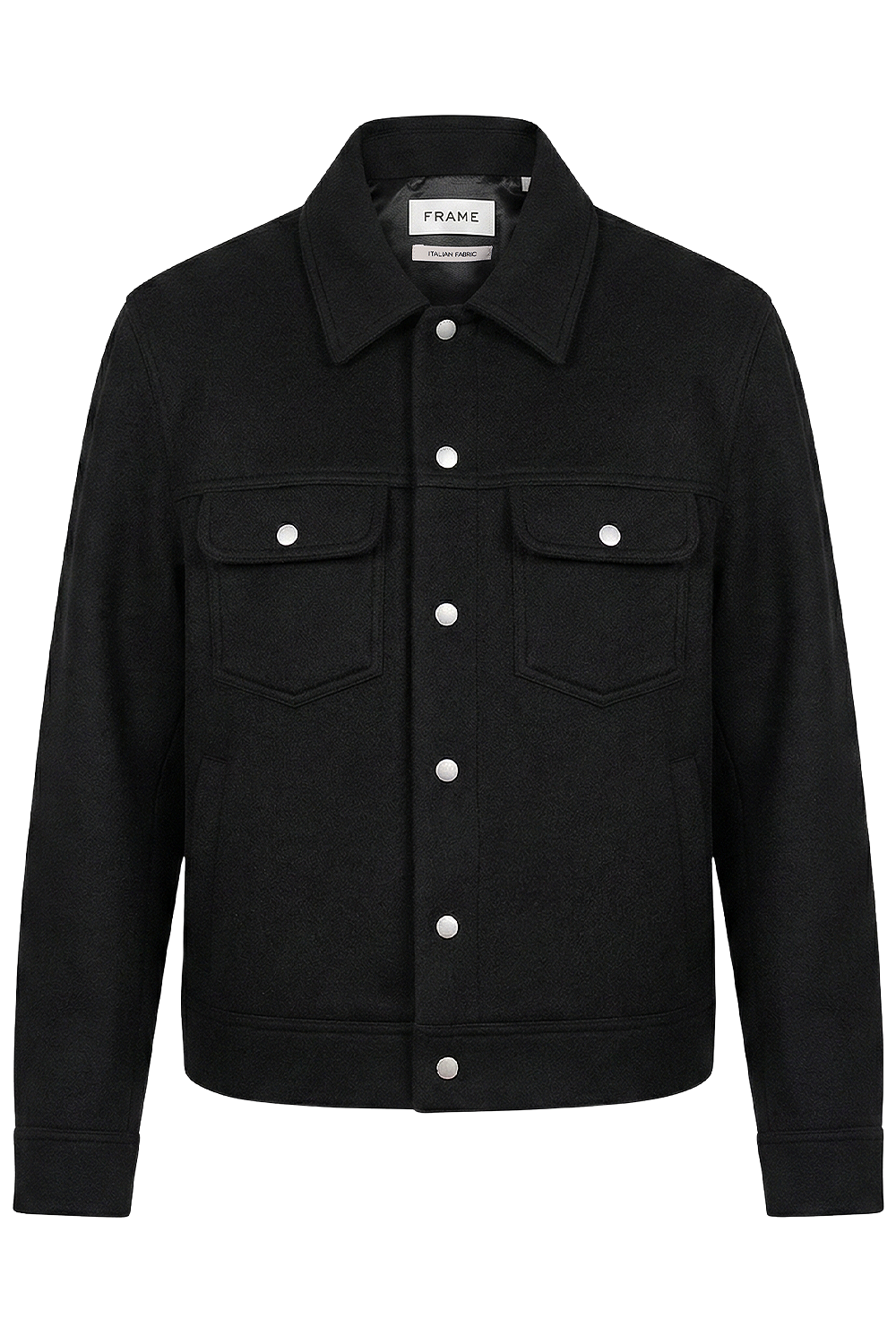 תמונה קידמית של ז'קט צמר