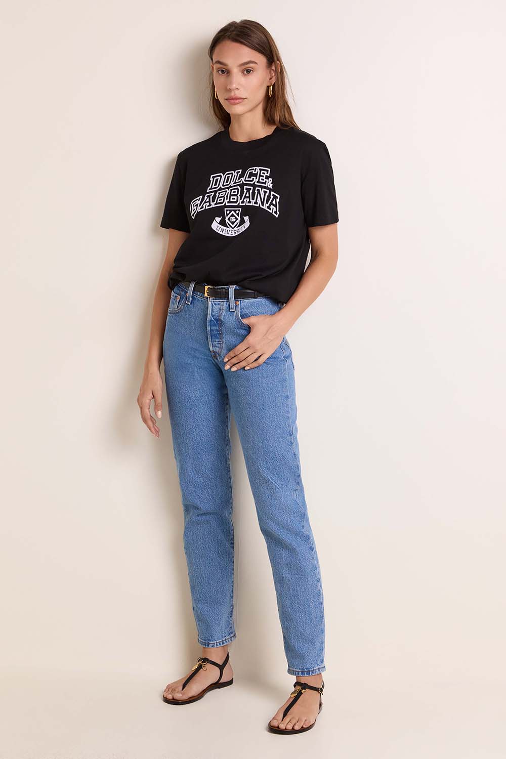 תמונת דוגמן קידמית של סנדלים