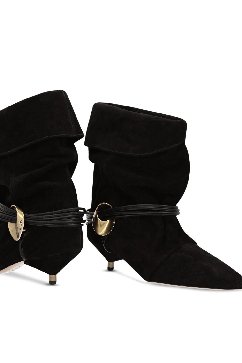 תמונת תקריב של מגפוני זמש