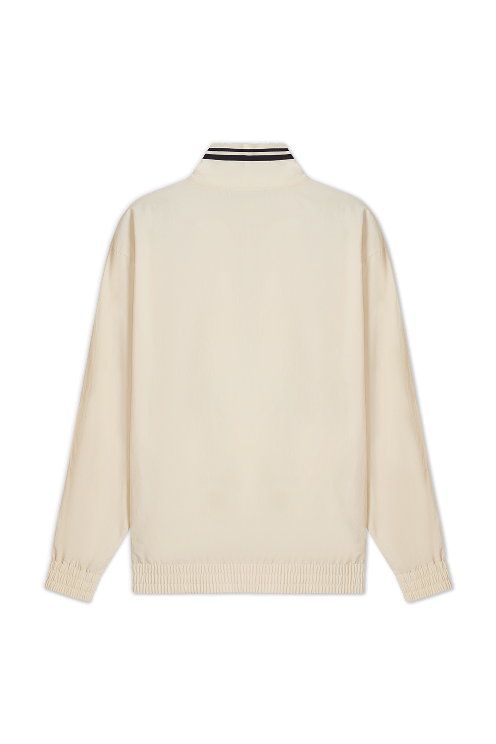 תמונה אחורית של ז'קט בגזרה משוחררת