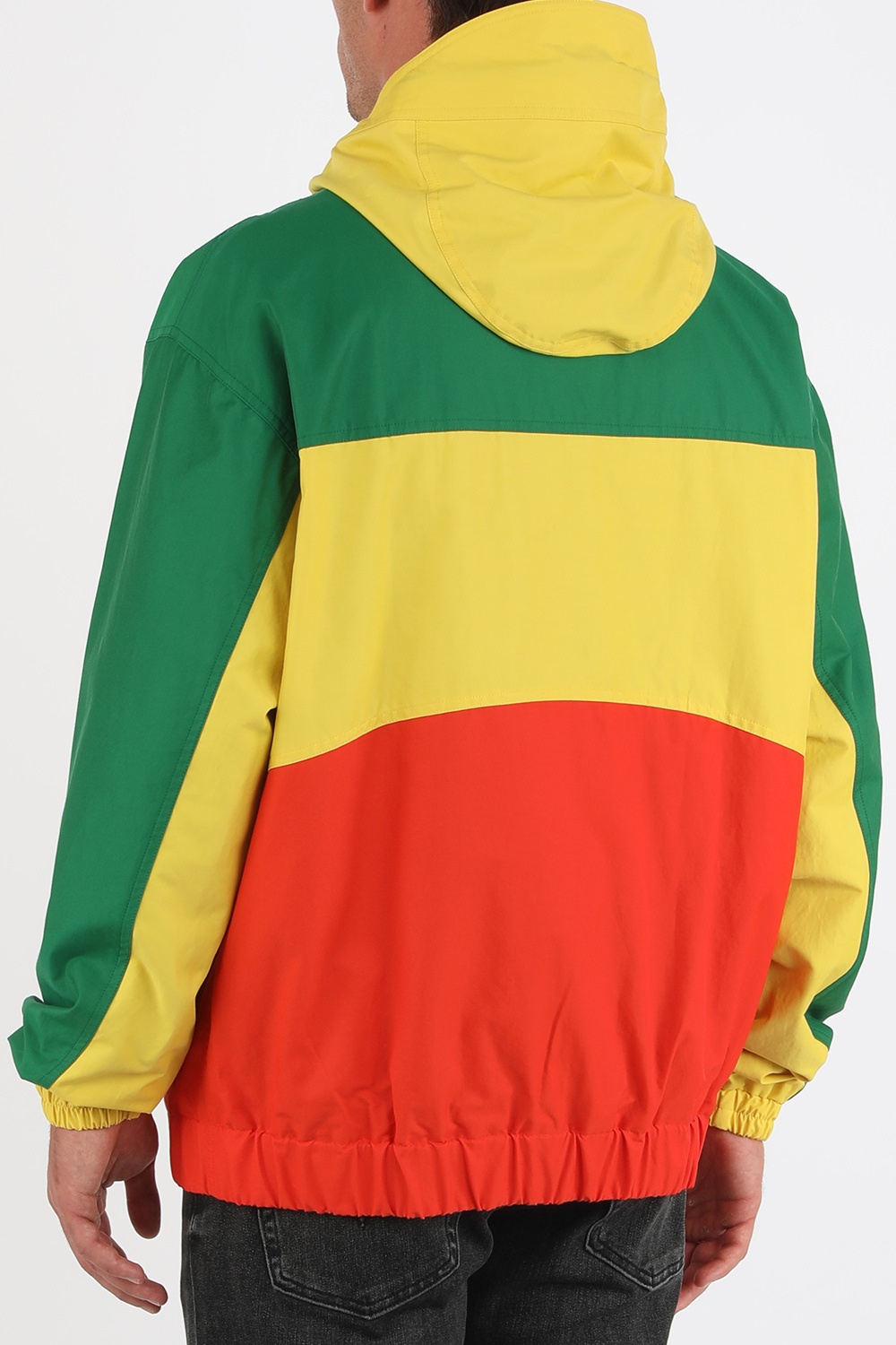 תמונת דוגמן אחורית של פילה X קייט גרנד מעיל סקי צבעוני