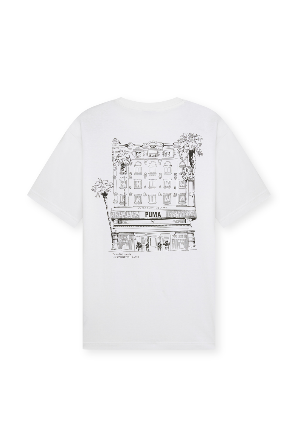 תמונה אחורית של חולצת טי