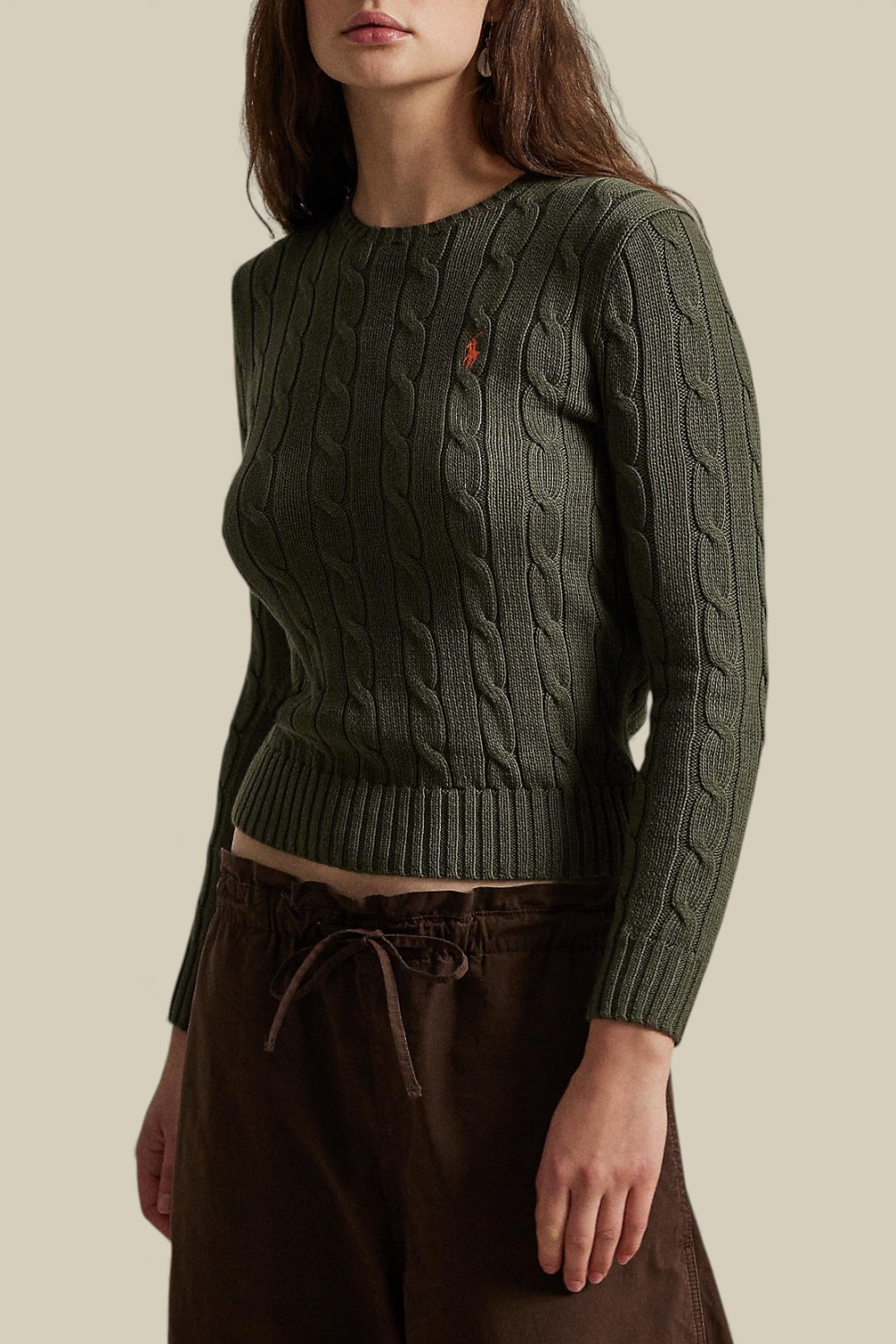 תמונת דוגמן קידמית של סריג כותנה