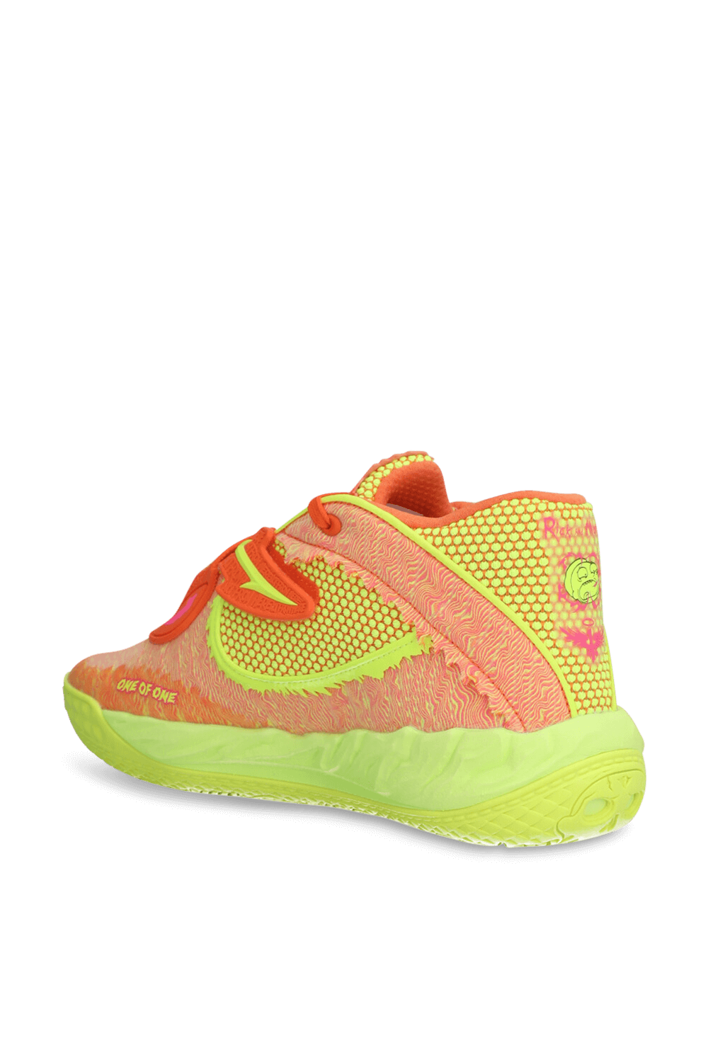 תמונה אחורית של פומה X מלו נעלי כדורסל MB.05 ריק אנד מורטי