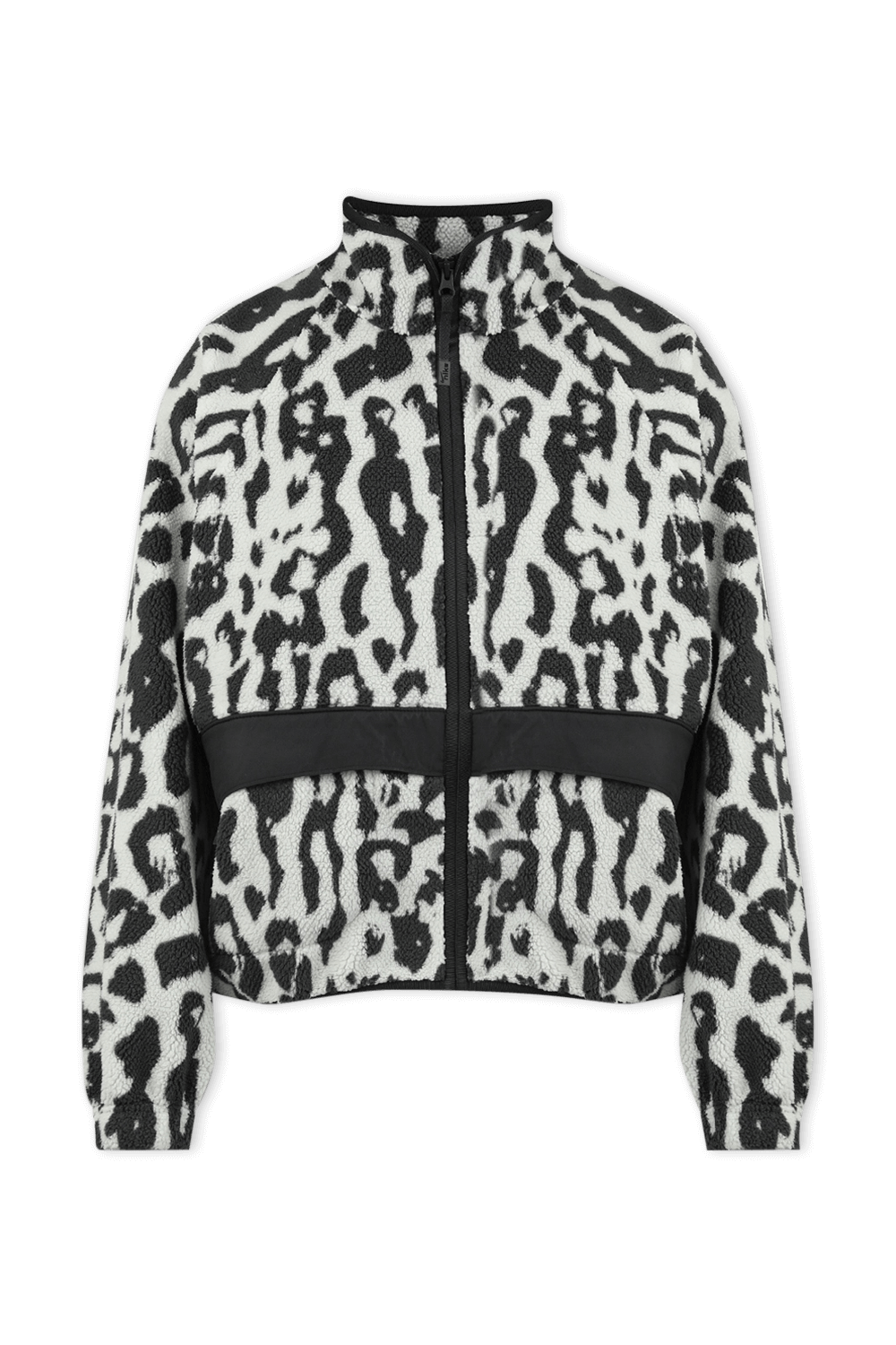 nike animal print sherpa jacket