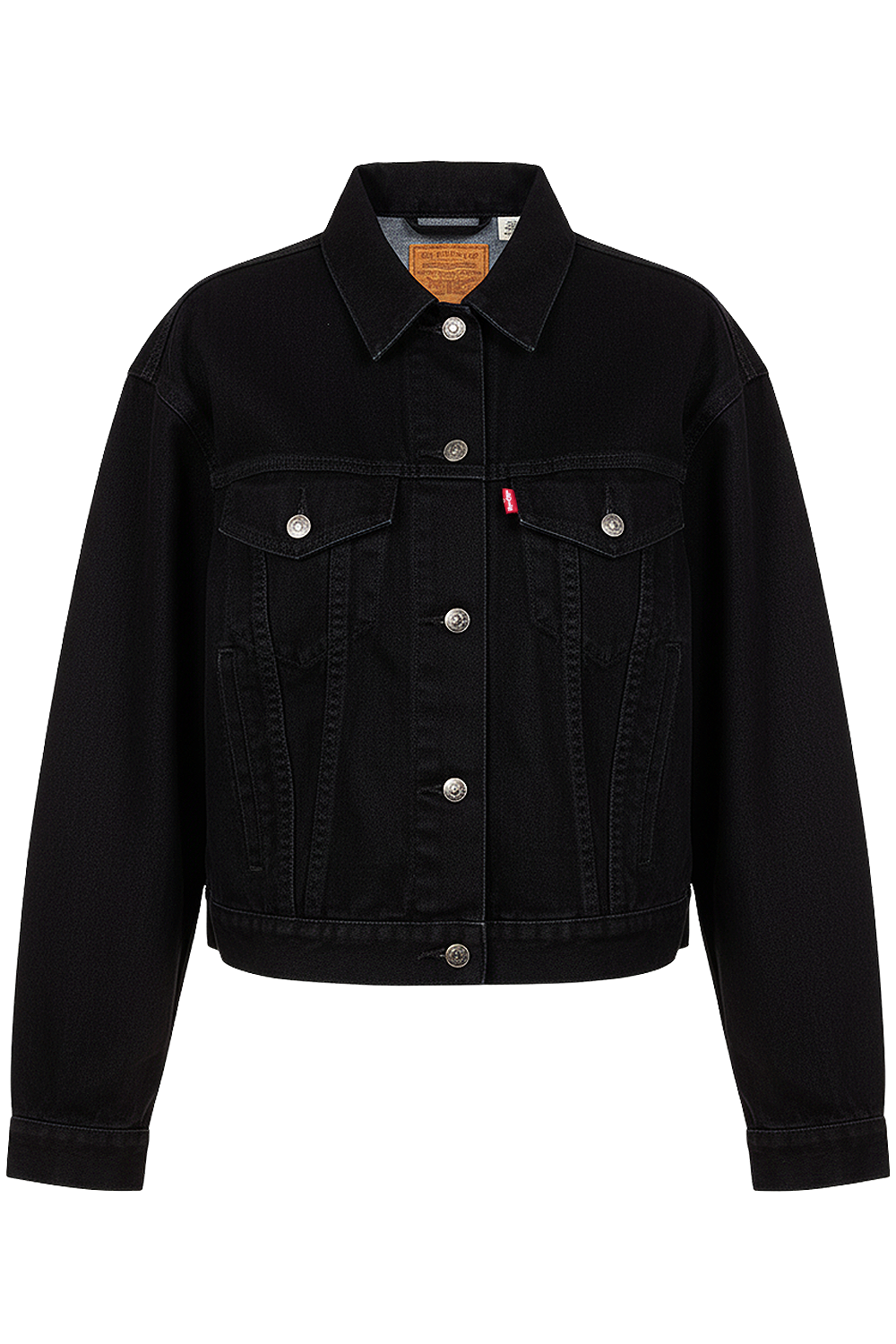 תמונה קידמית של ז'קט ג'ינס טראקר 90