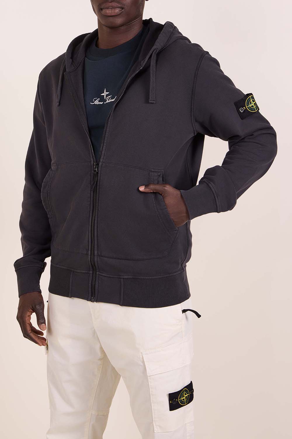 תמונת דוגמן קידמית של קפוצ'ון כותנה