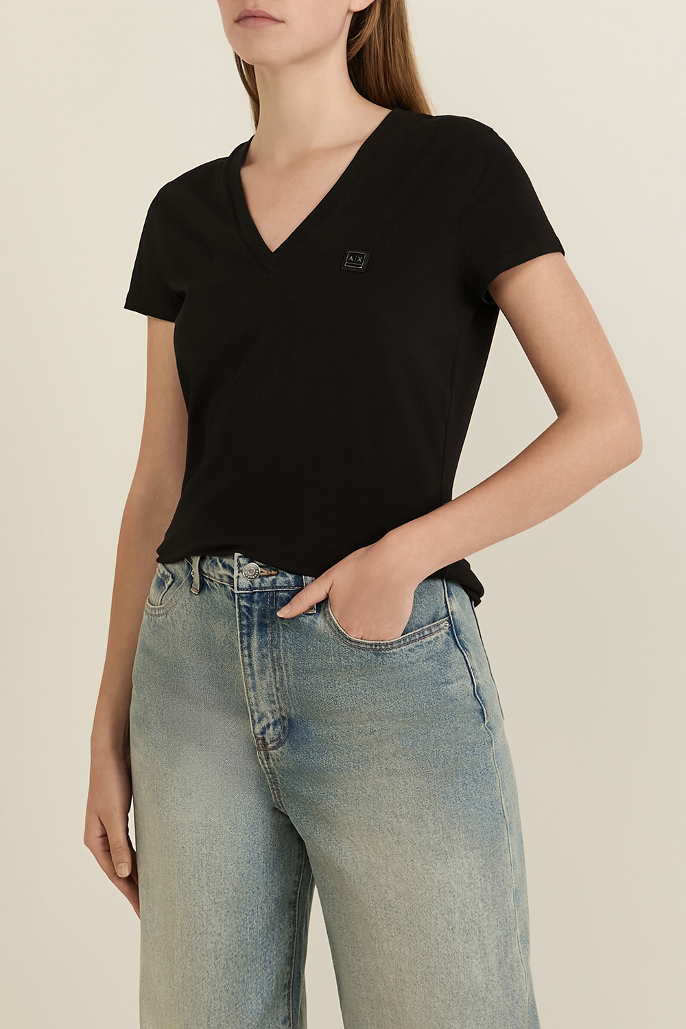 תמונת דוגמן קידמית של חולצת טי