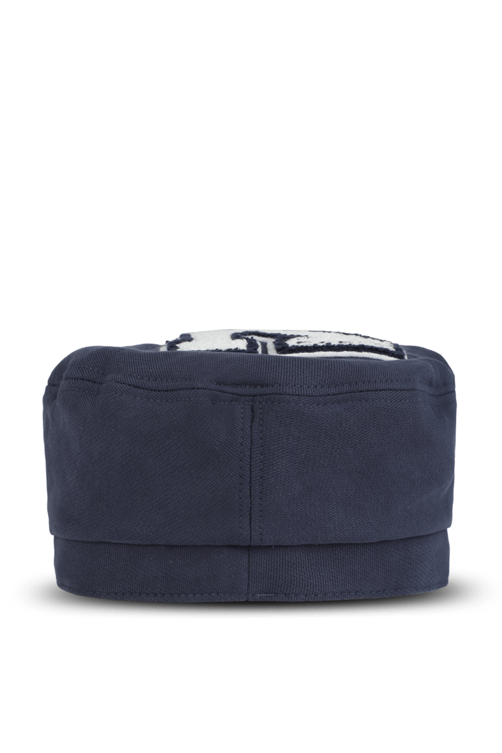 תמונה אחורית של כובע ברט מכותנה