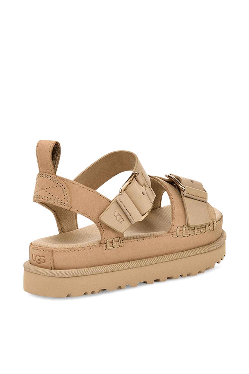 תמונת תקריב של סנדלי גולדן סטאר וילה