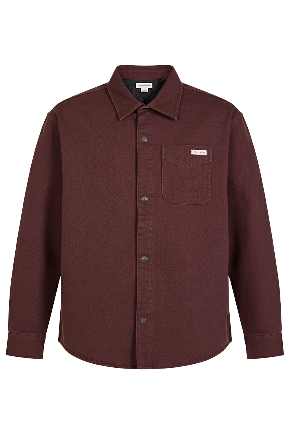 תמונה קידמית של חולצת ז'קט ג'ינס