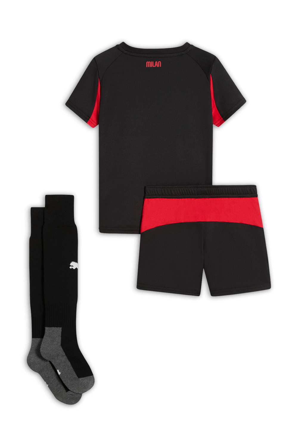 תמונה אחורית של מדי כדורגל מילאן 2025-26 - גילאי 2-6 שנים