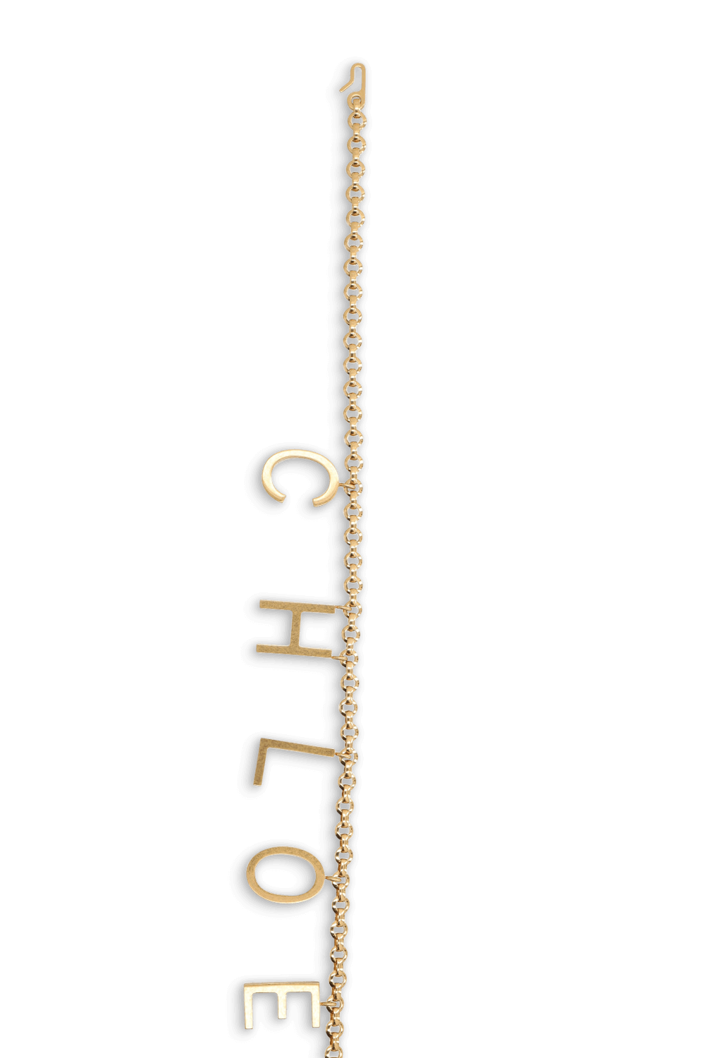 תמונה אחורית של חגורת שרשרת