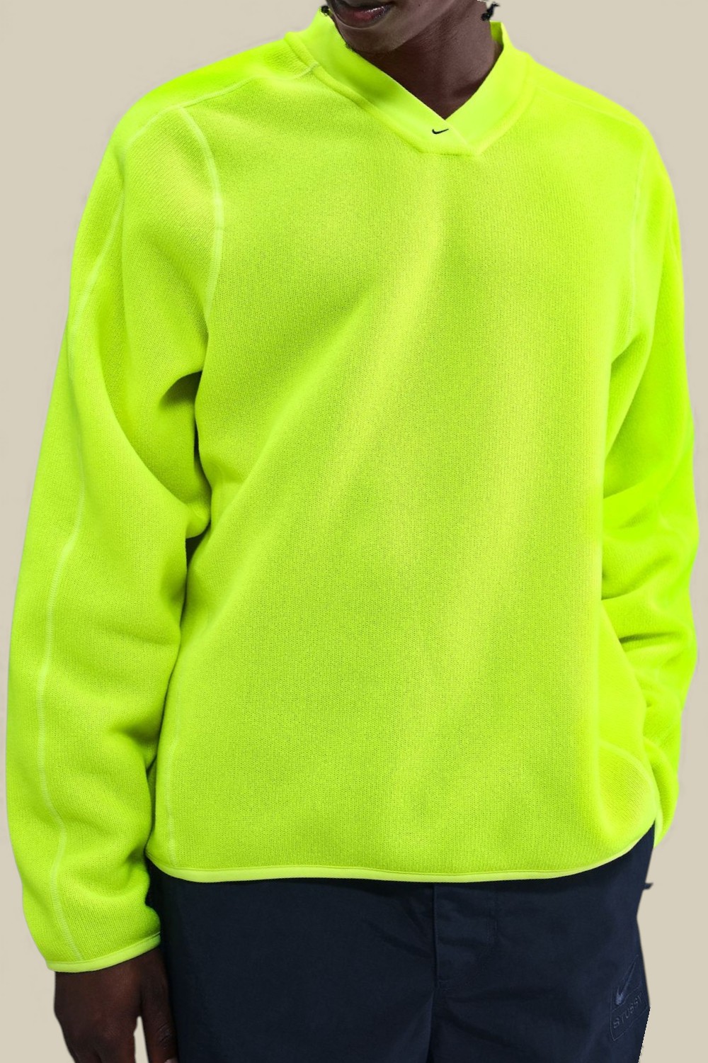 תמונת דוגמן קידמית של חולצת ג'רזי נייקי X סטוסי