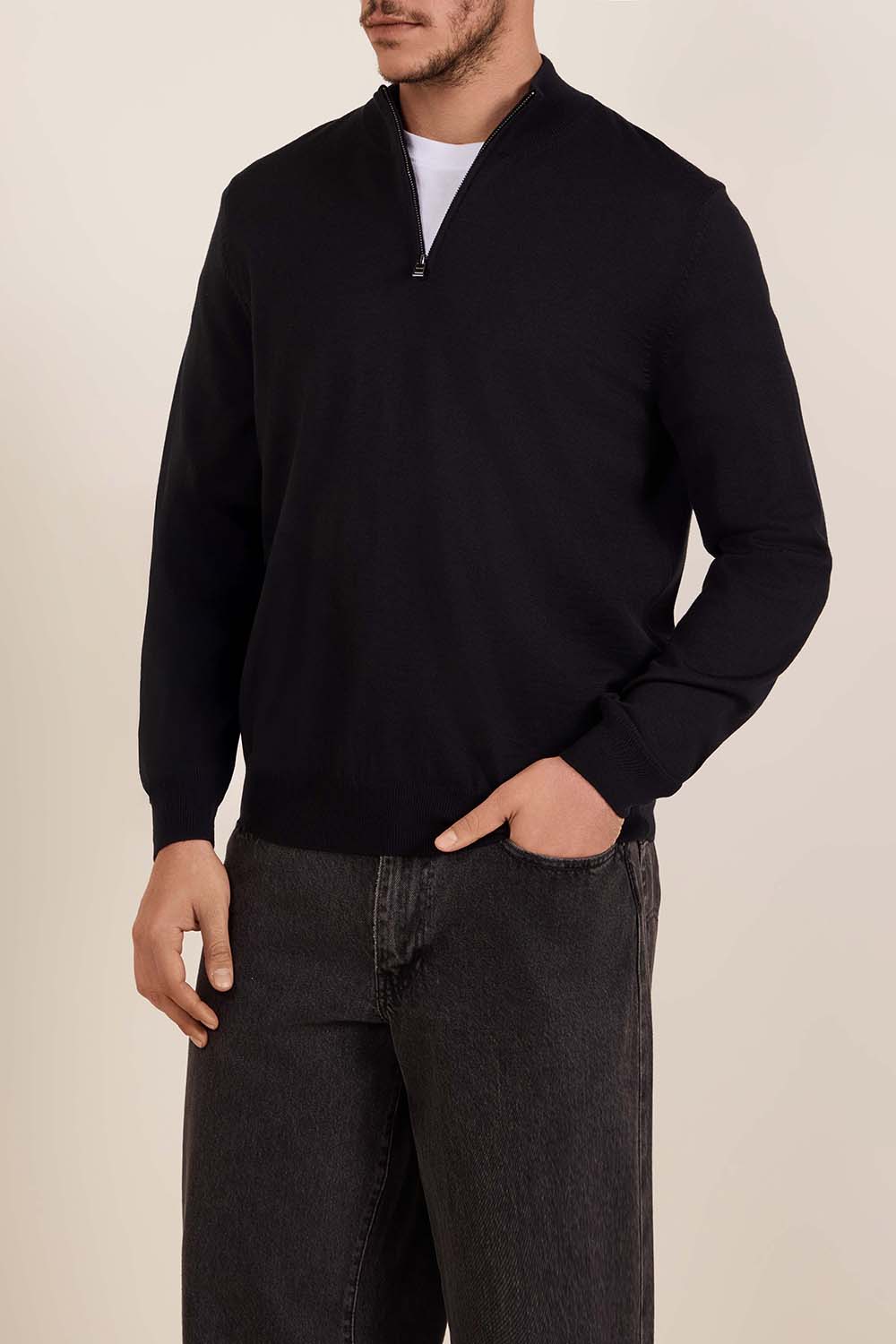 תמונת דוגמן קידמית של סריג צמר