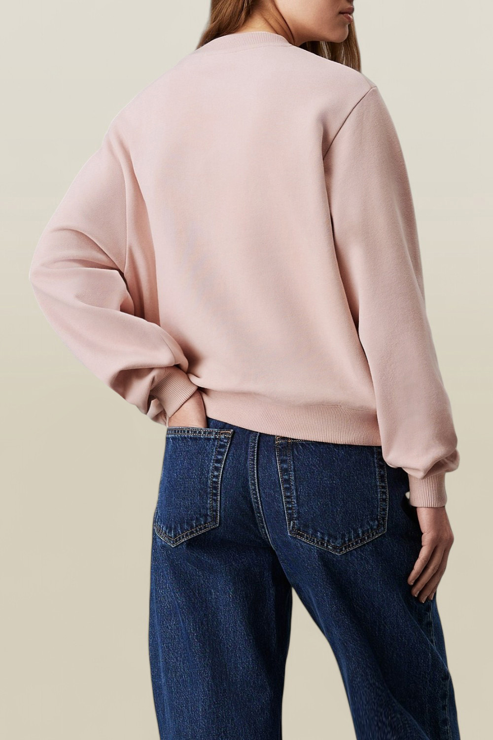 תמונת דוגמן אחורית של סווטשירט