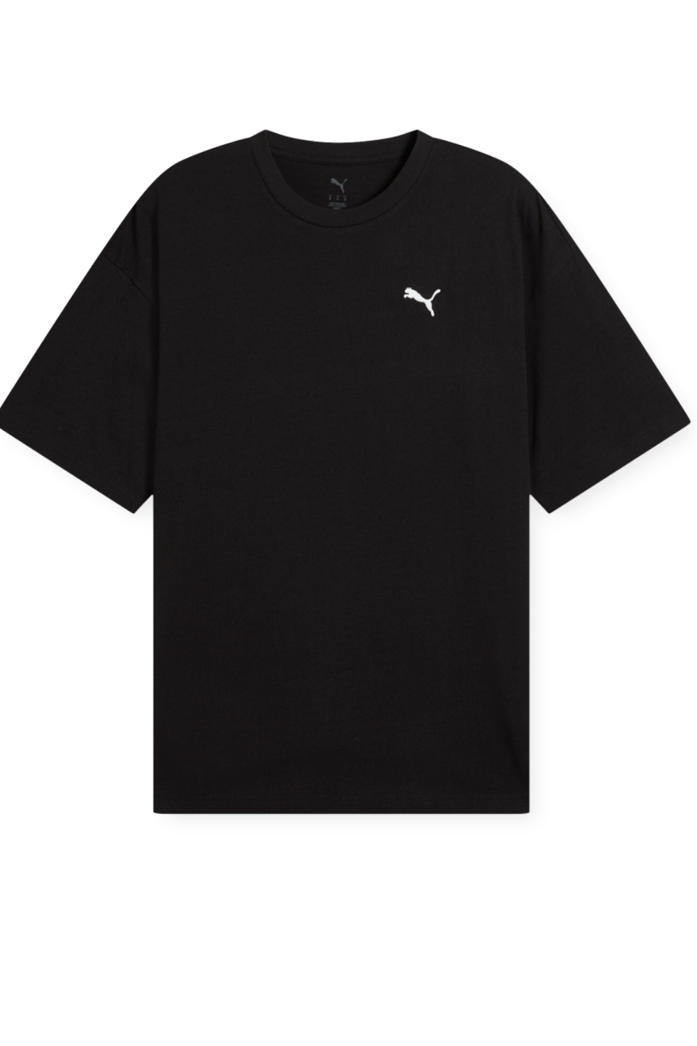 תמונה קידמית של חולצת טי אוברסייז