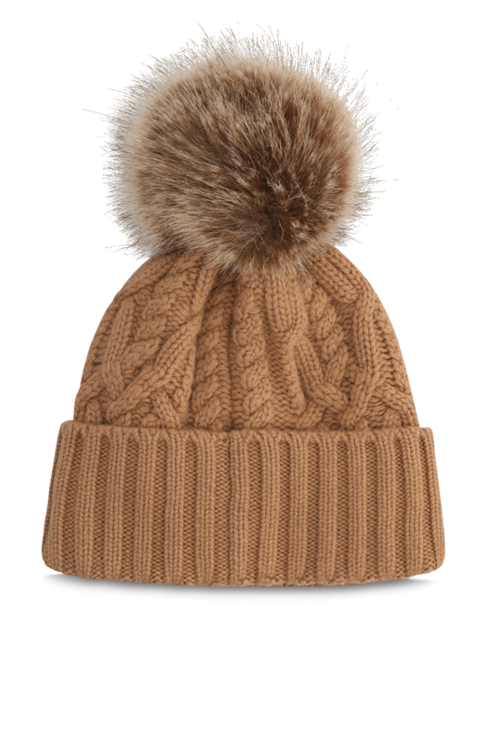 תמונה אחורית של כובע צמר וקשמיר