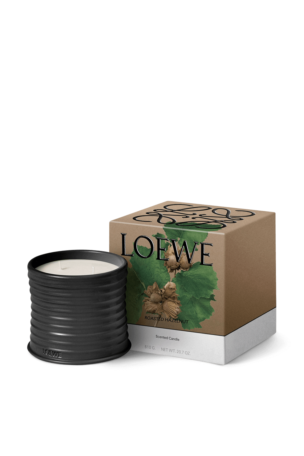 תמונה אחורית של LOEWE Roasted Hazelnut Medium Scented Candle