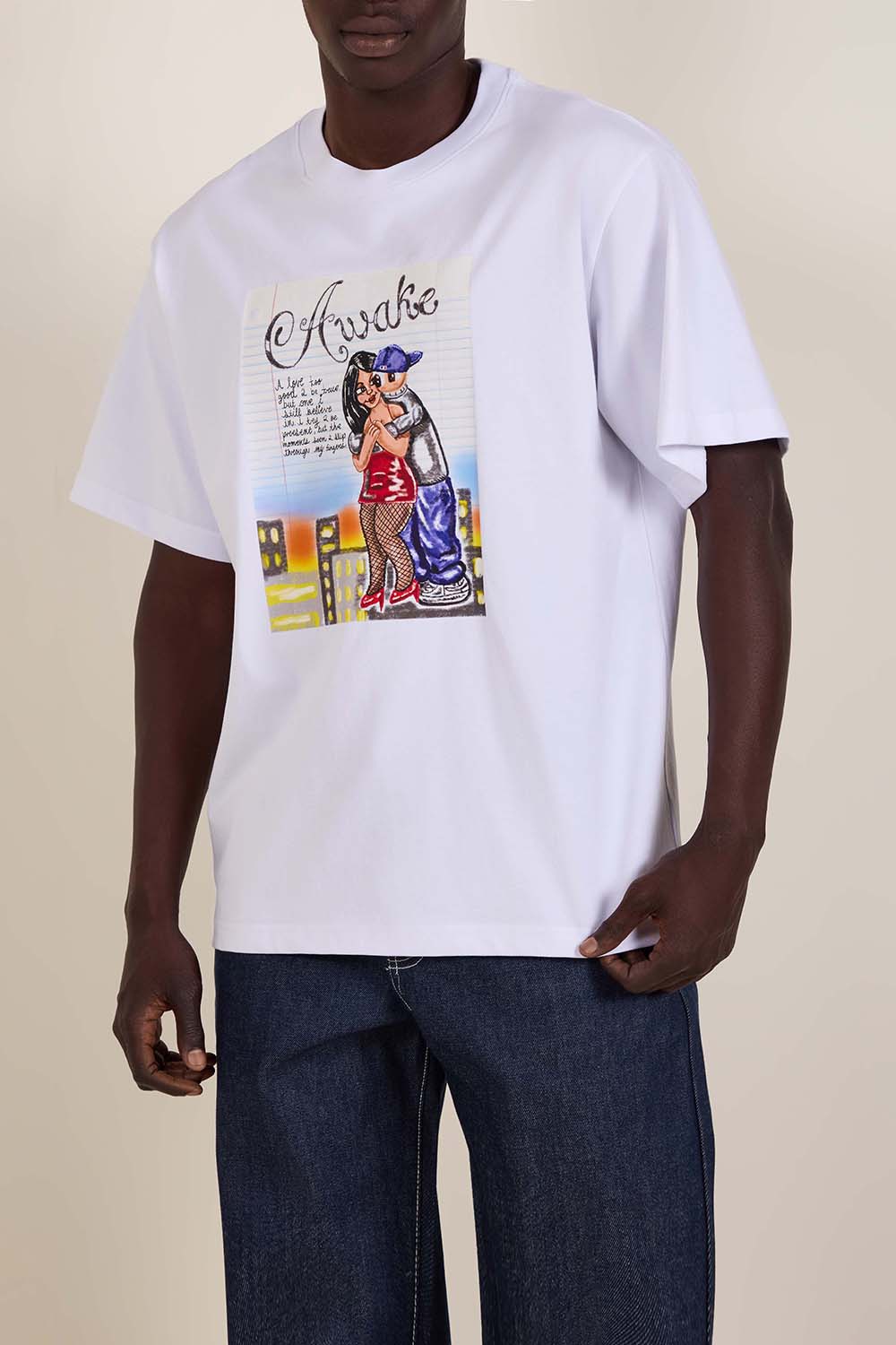 תמונת דוגמן קידמית של חולצת טי