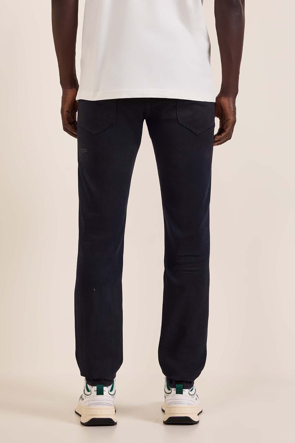 תמונת דוגמן אחורית של מכנסי ג'ינס