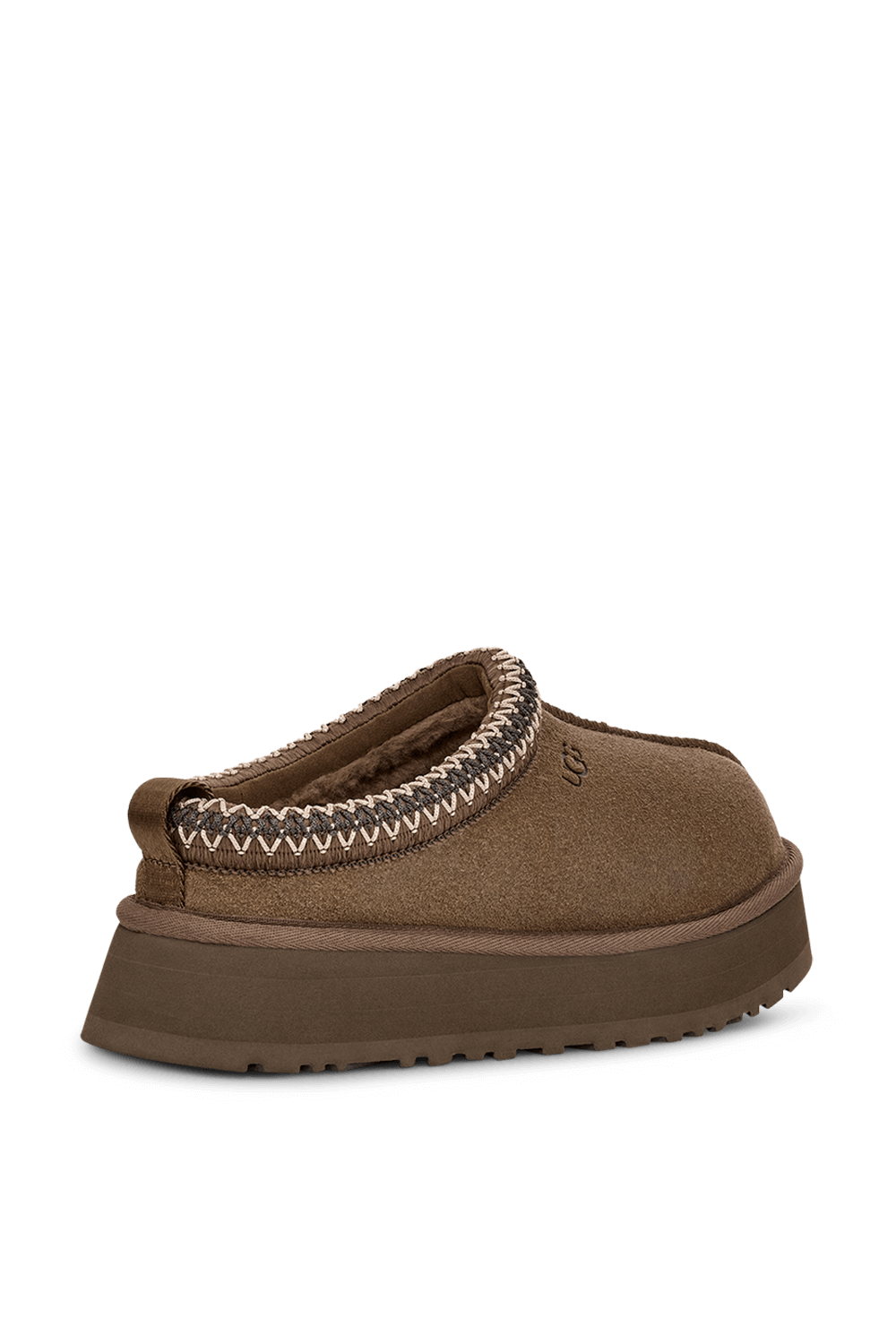 תמונת פנים של נעלי סליידס פלטפורמה טאז