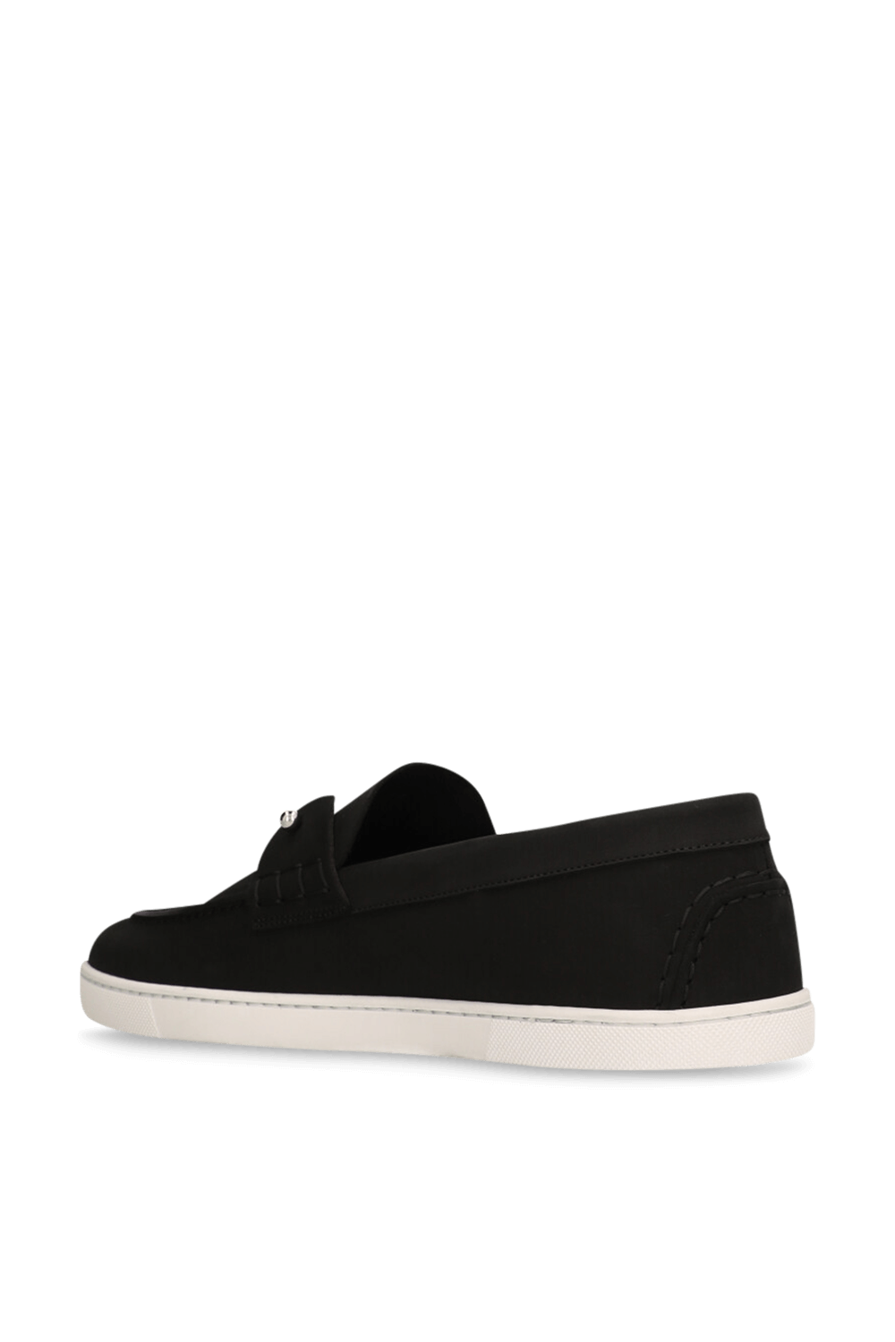 תמונה אחורית של נעלי מוקסינים