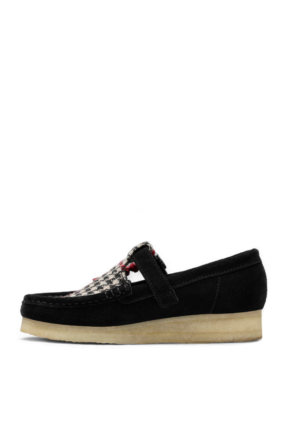 תמונה אחורית של נעלי מוקסינים וולבי