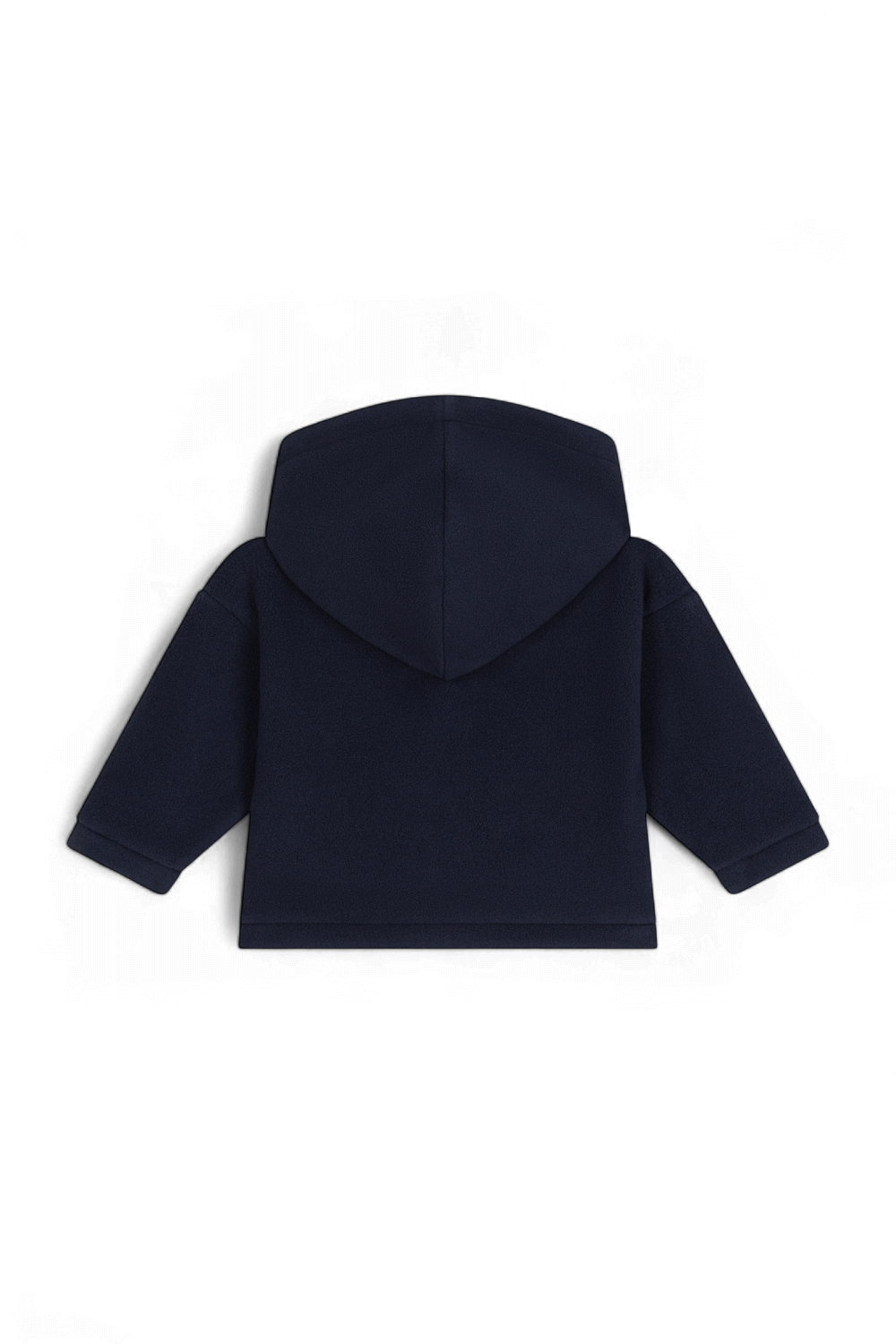 תמונה אחורית של סווטשירט קפוצ'ון פליז - גילאי 18-36 חודשים