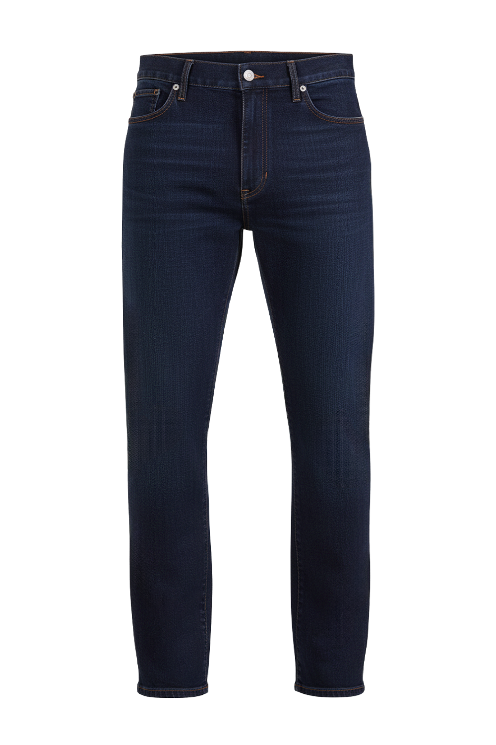 תמונה קידמית של מכנסי ג'ינס סלים פיט