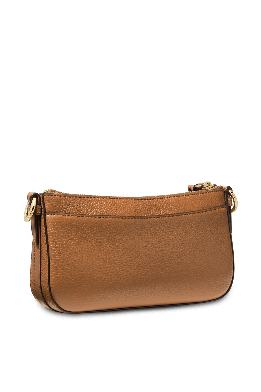 תמונה אחורית של תיק מייקל מעור בצבע חום