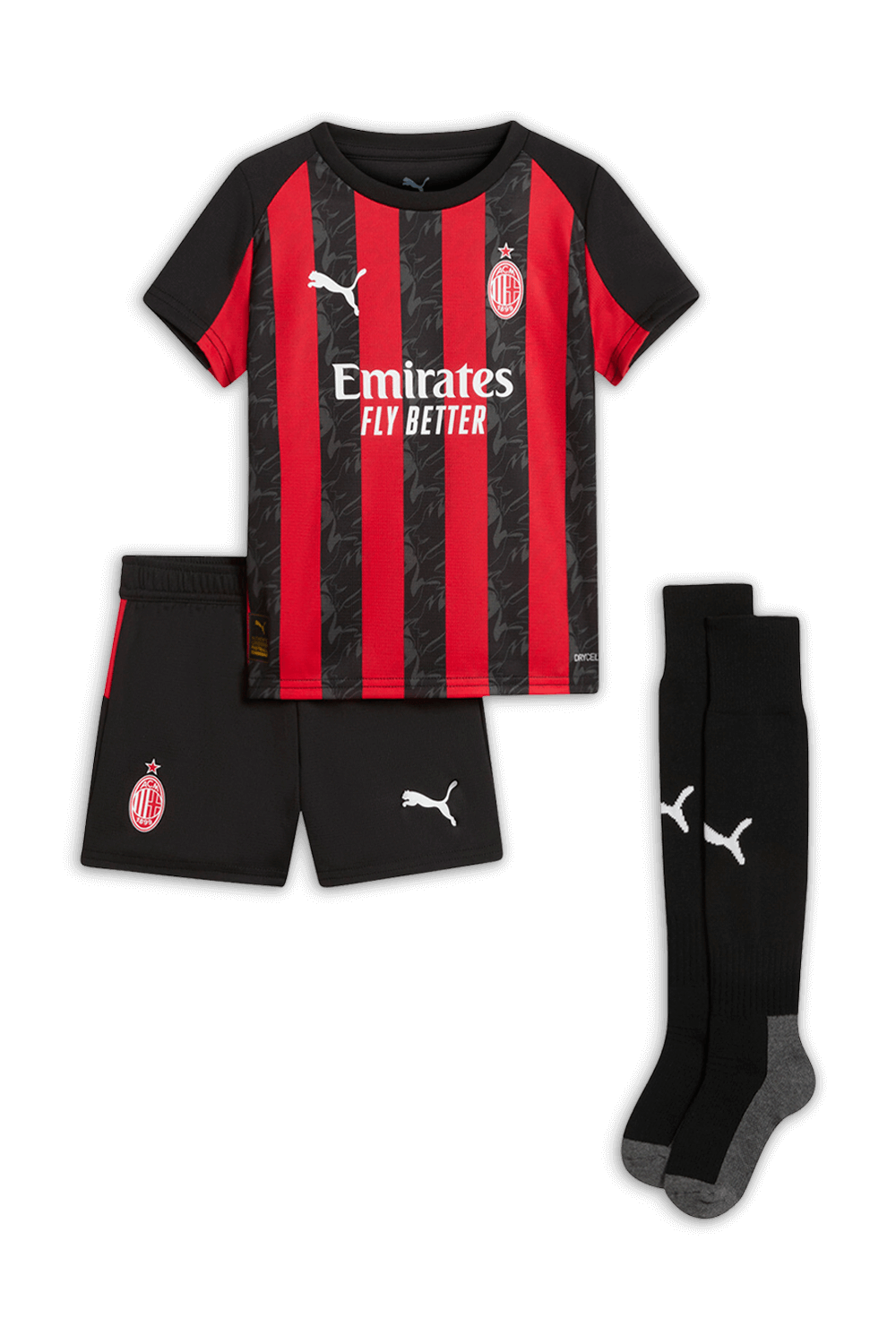 תמונה קידמית של מדי כדורגל מילאן 2025-26 - גילאי 2-6 שנים