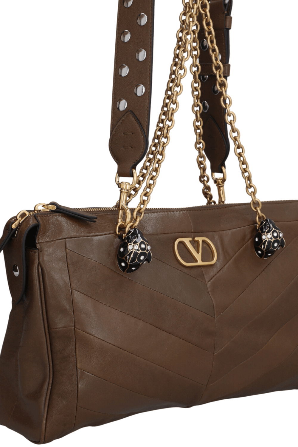 תמונת תקריב של תיק כתף