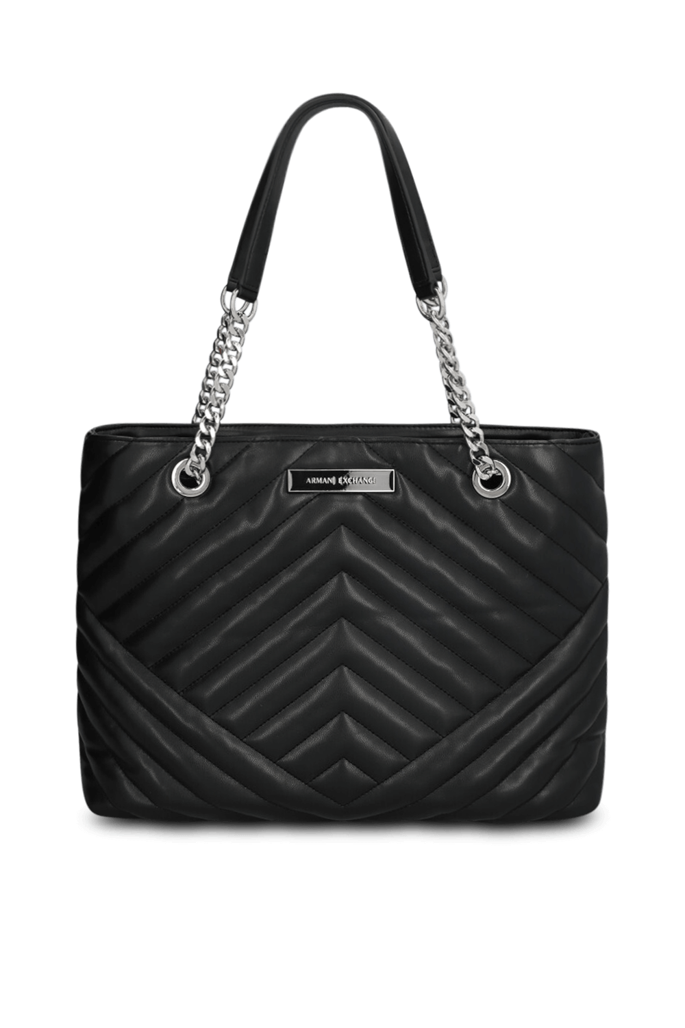 תמונה קידמית של תיק כתף קווילט לארג'