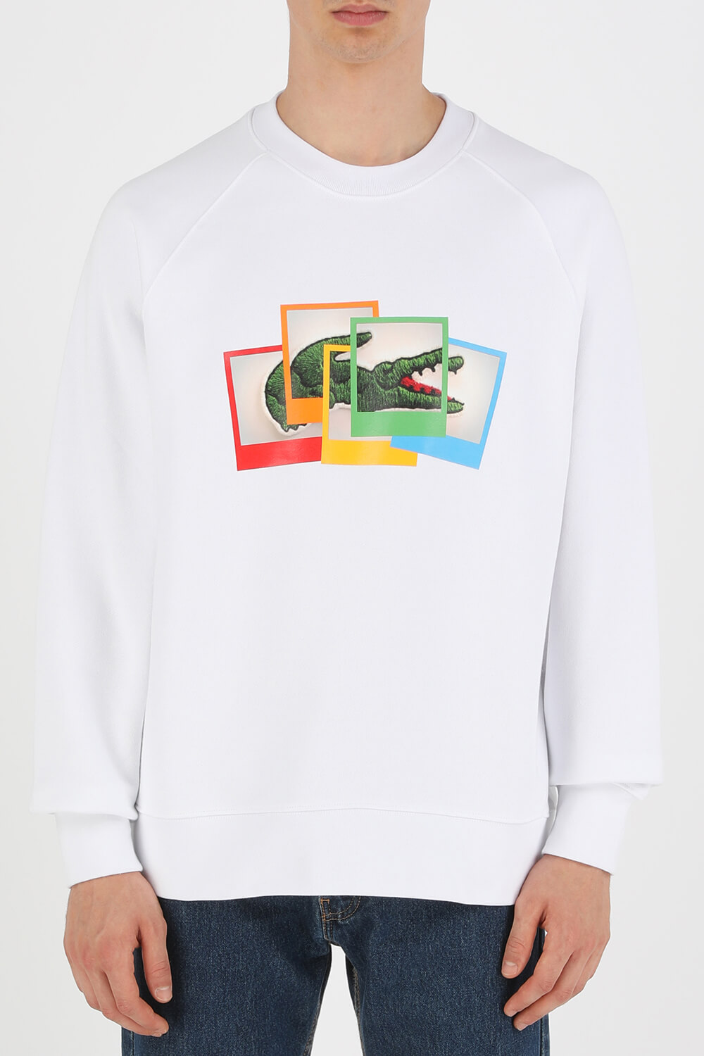 lacoste x polaroid sweatshirt