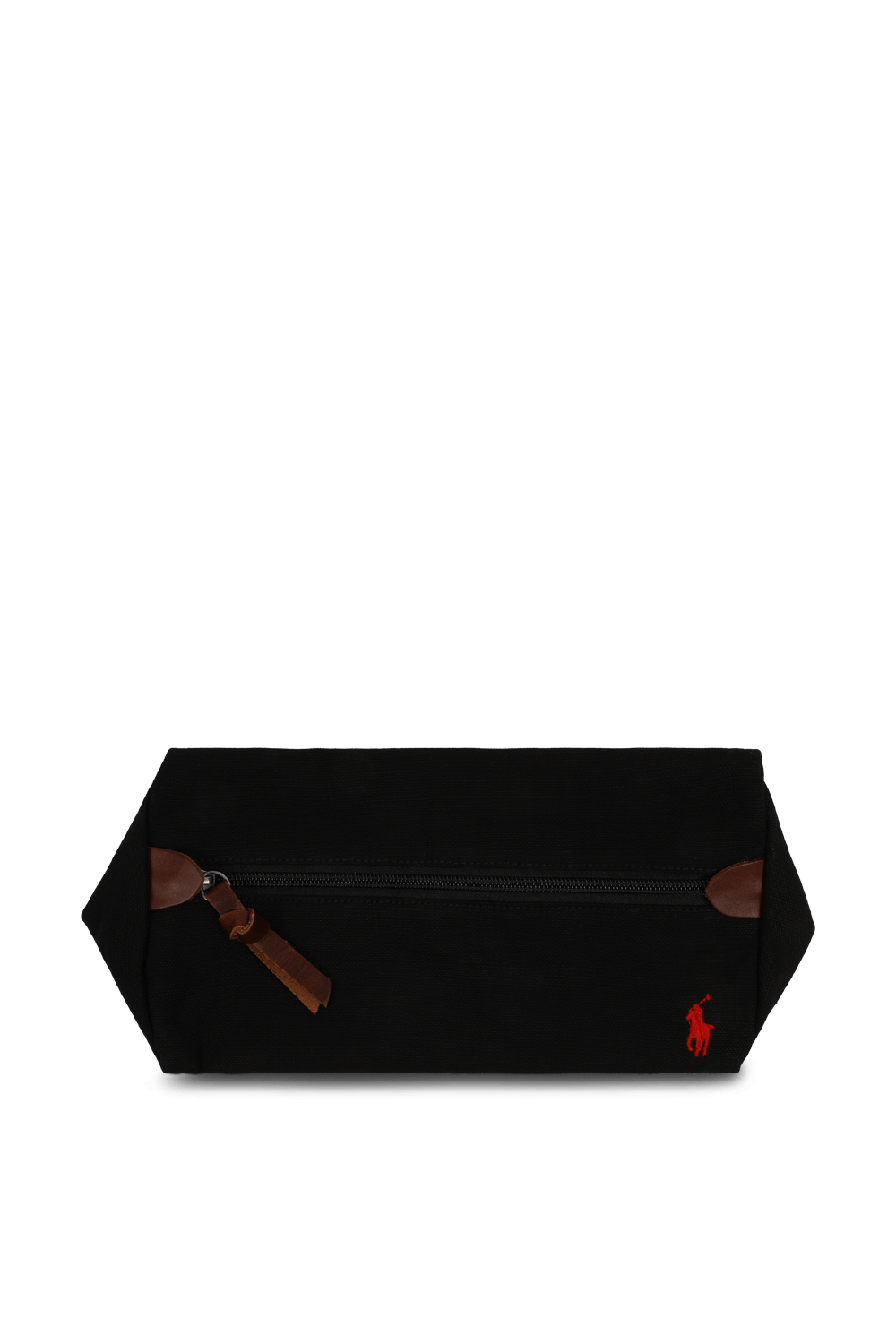 תמונה קידמית של תיק רחצה מכותנה עם לוגו רקום