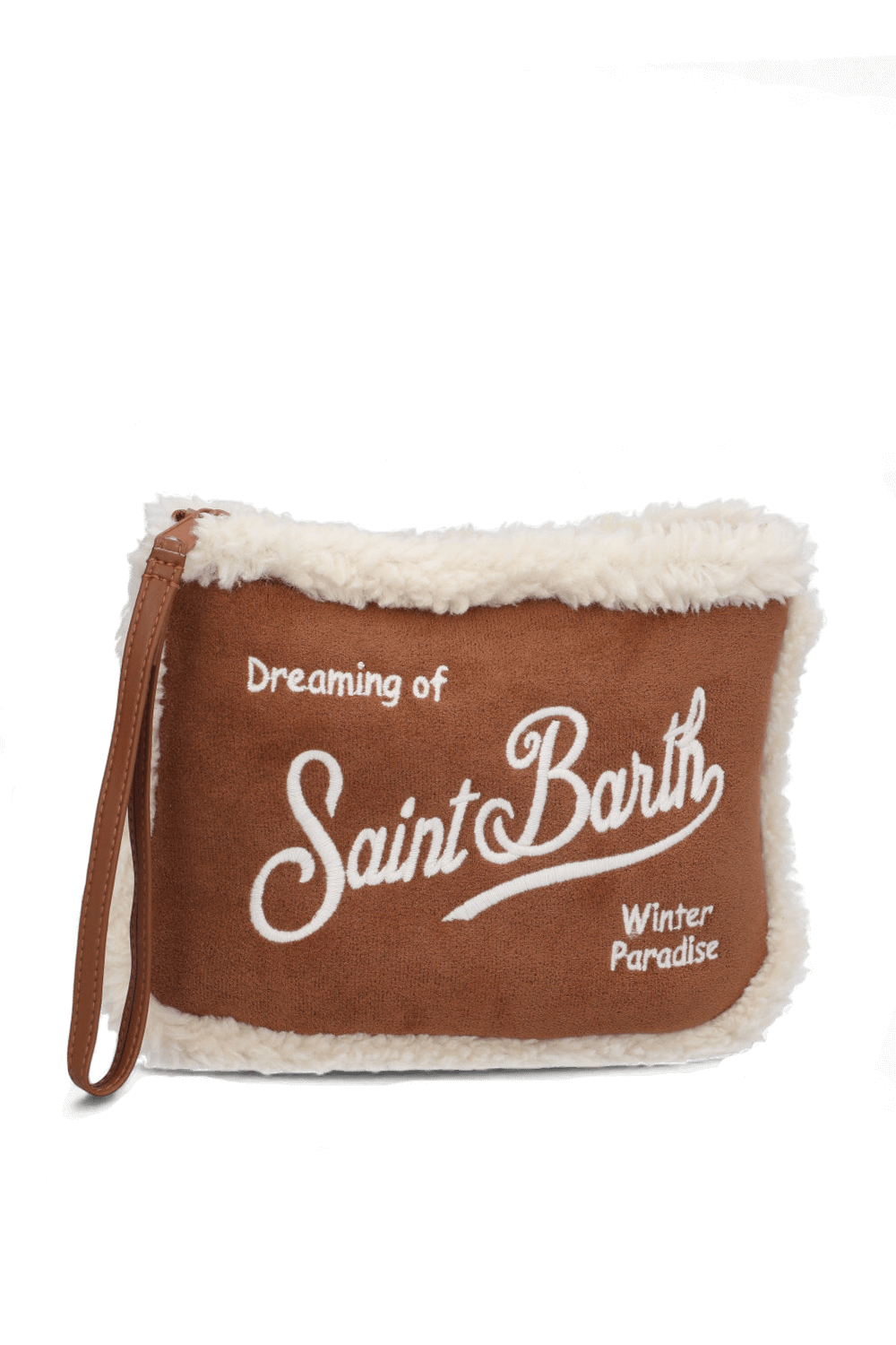 תמונה קידמית של תיק קלאץ' צמר