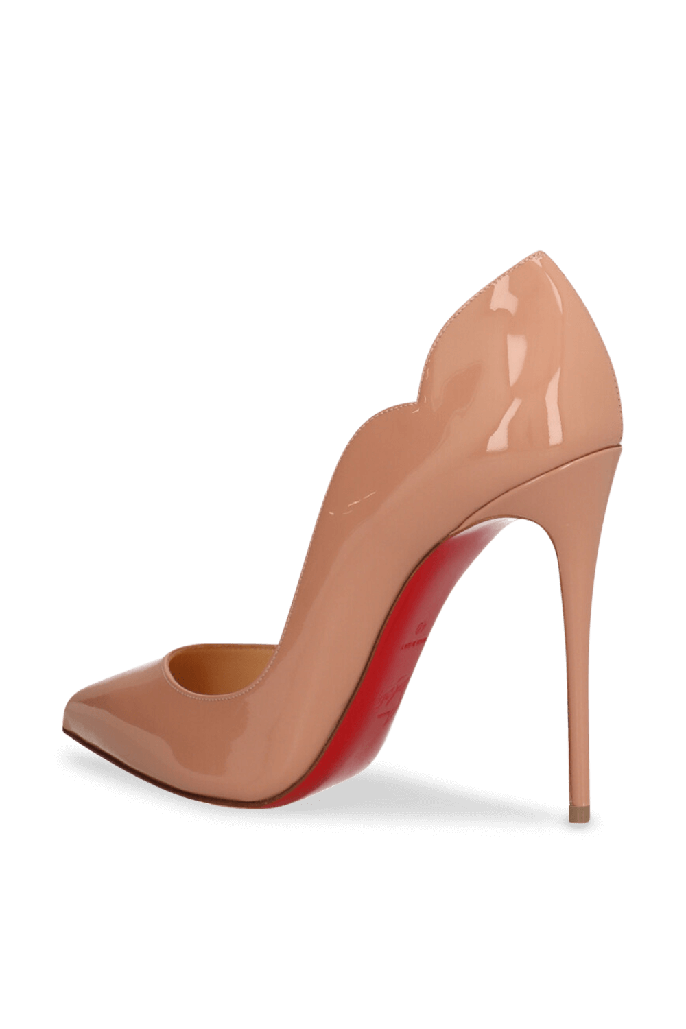 תמונה אחורית של נעלי עקב סלינג בק