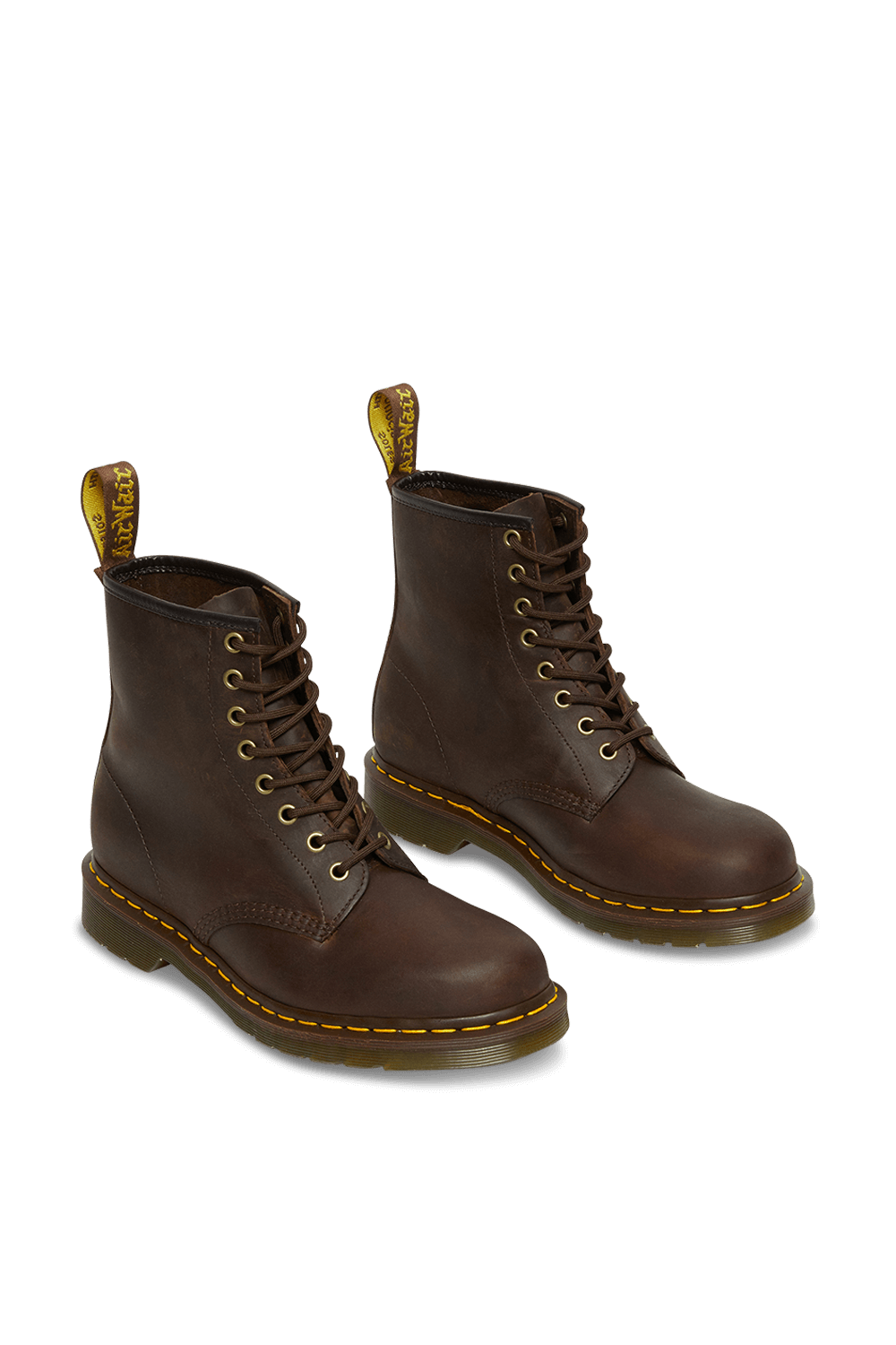 תמונה אחורית של מגפוני עור 1460