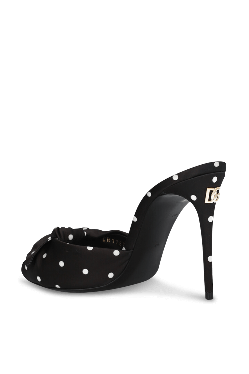 תמונה אחורית של נעלי עקב מיולס