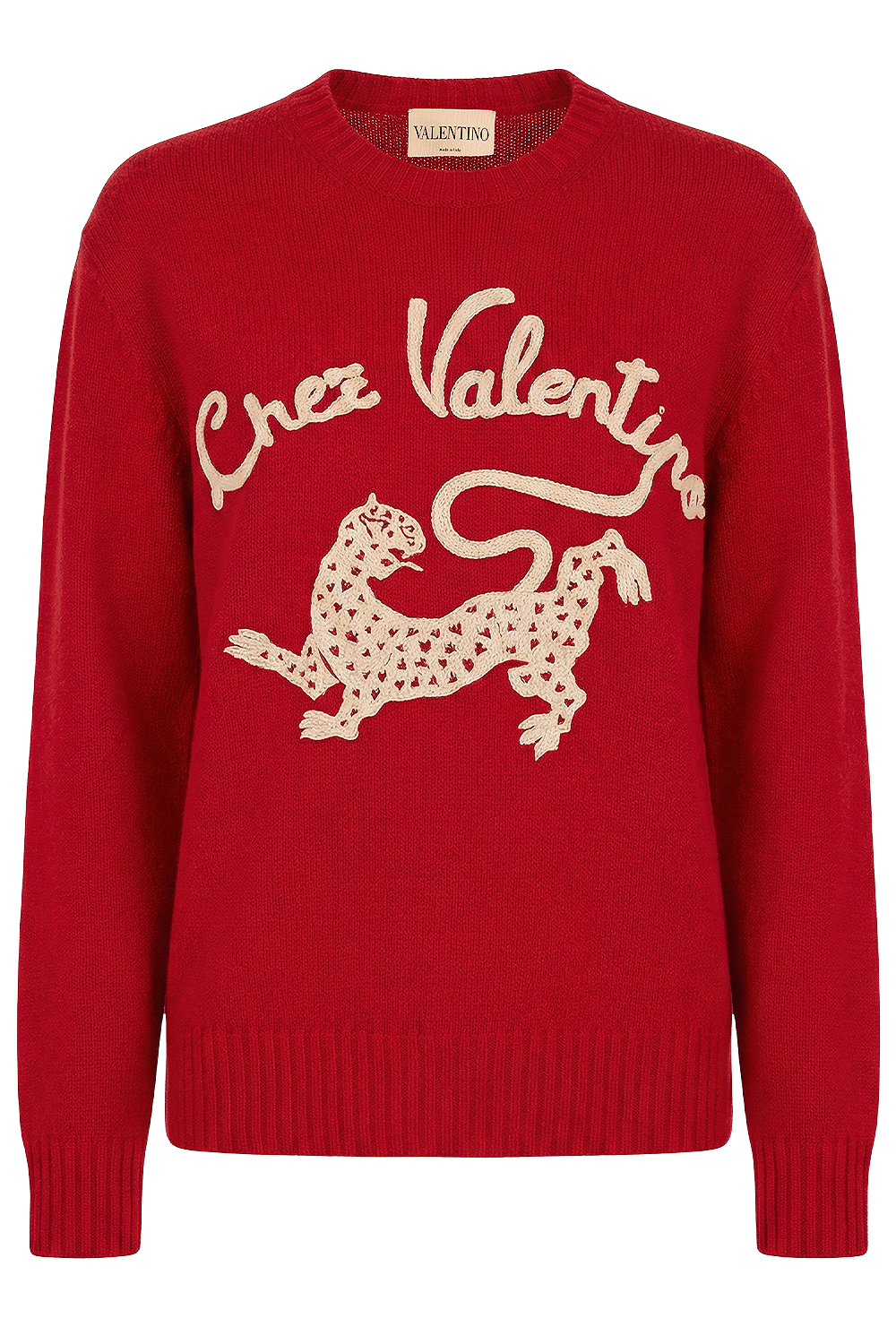 תמונה קידמית של סריג צמר