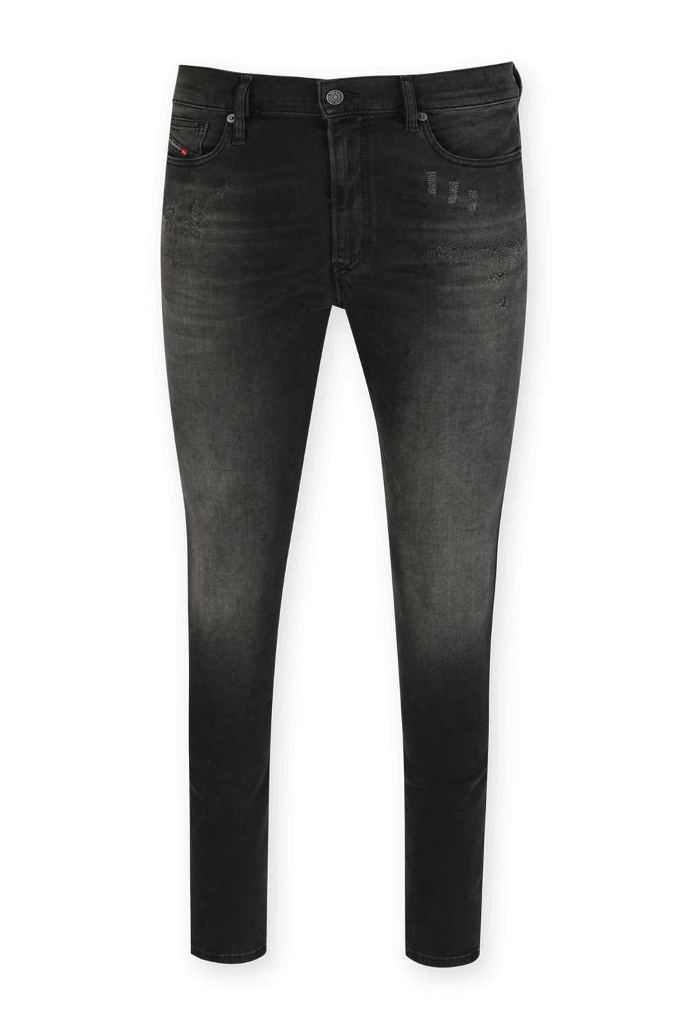 low rise black skinny pants